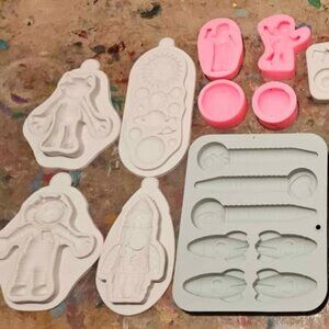 Astronaut silicone molds
